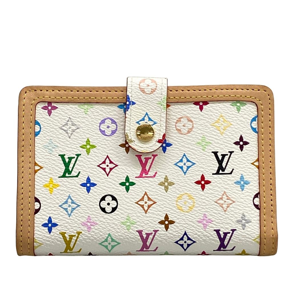 Louis Vuitton Porte Monnaie Billets Viennois Monogram Multicolore Bifold Wallet